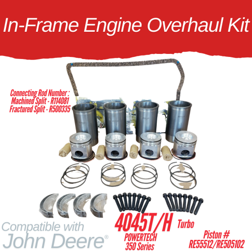メンテナンス ERI JOHN DEERE 4045T/H - POWERTECH TURBO IN-FRAME ENGINE OVERHAUL KIT